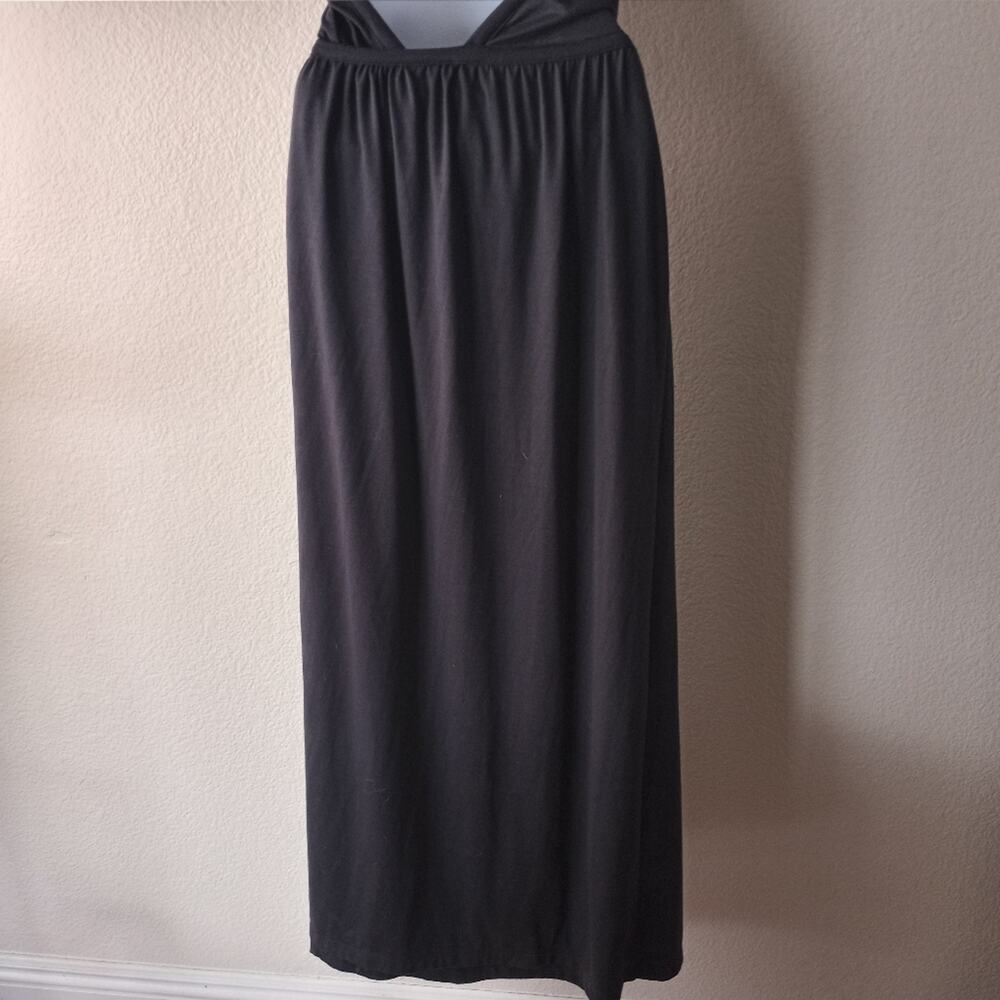 Rory Beca Backless Halter Wrap Maxi Dress - Picture 6 of 9